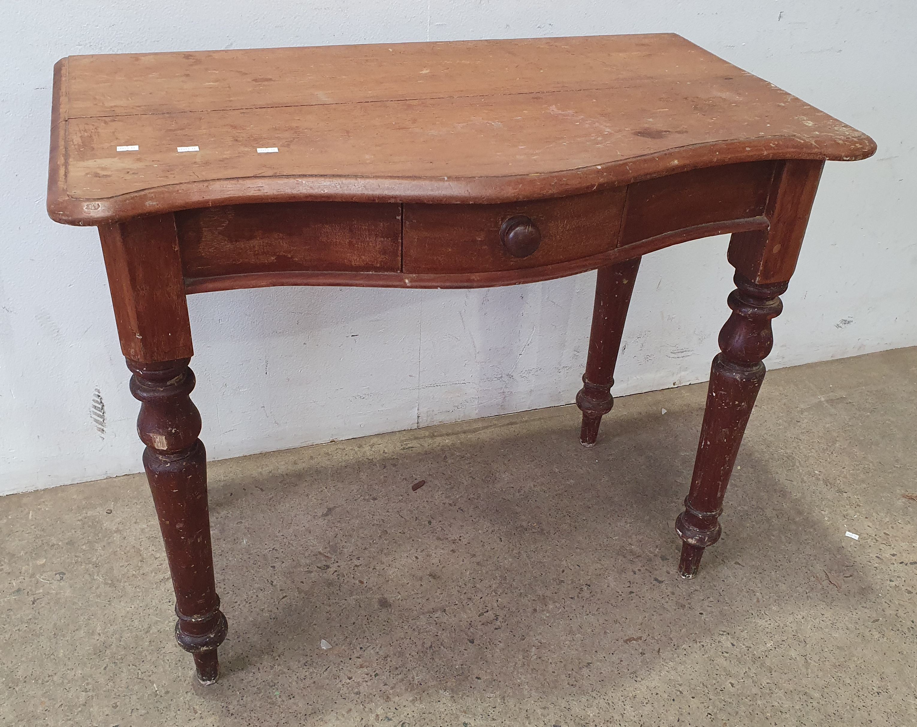 A Colonial Cedar Hall Table