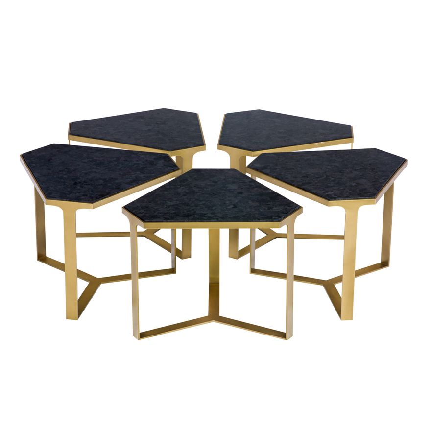 Donghia, Forma Tables, set of five