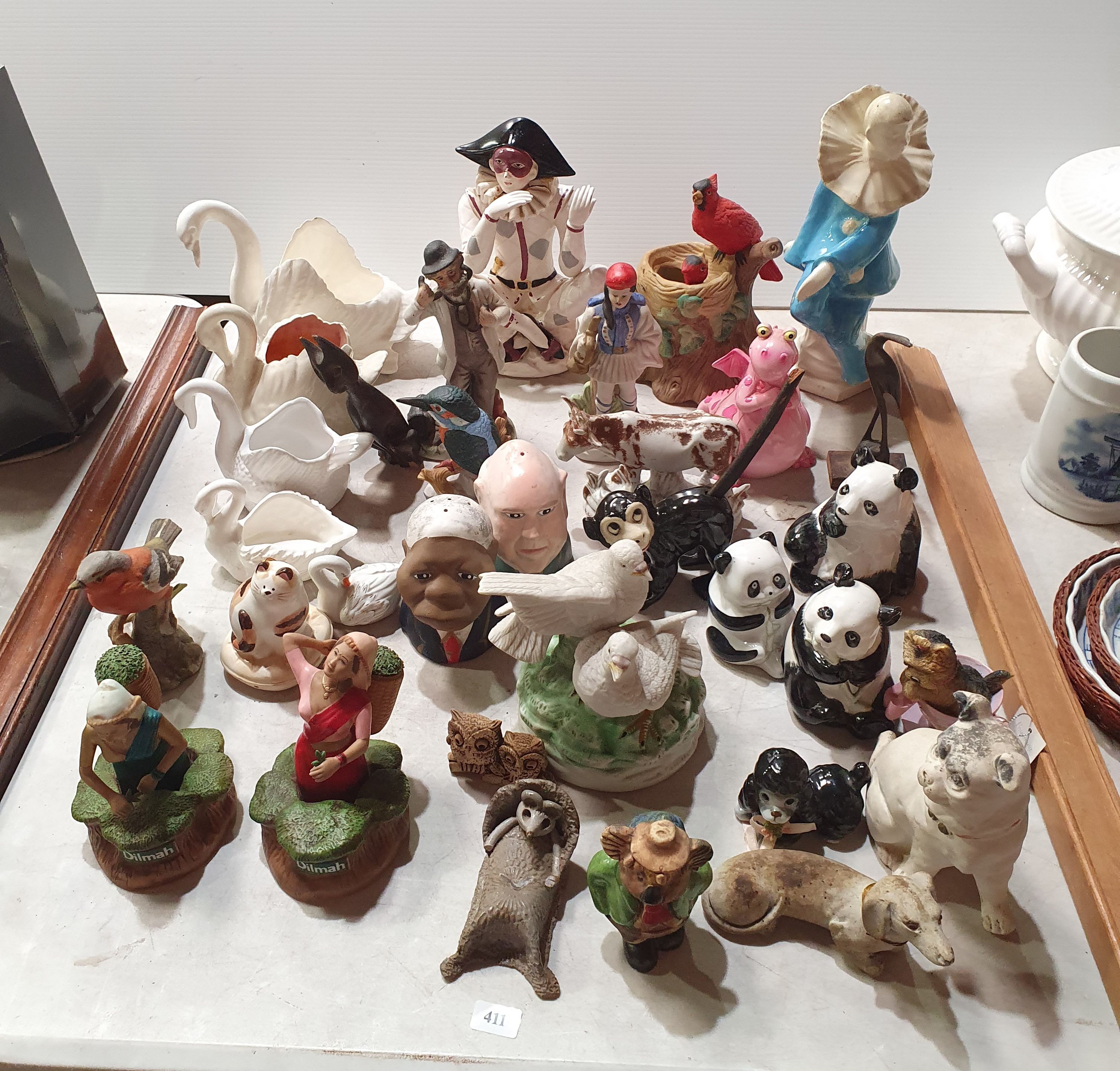 A GROUP OF VARIOUS FIGURES