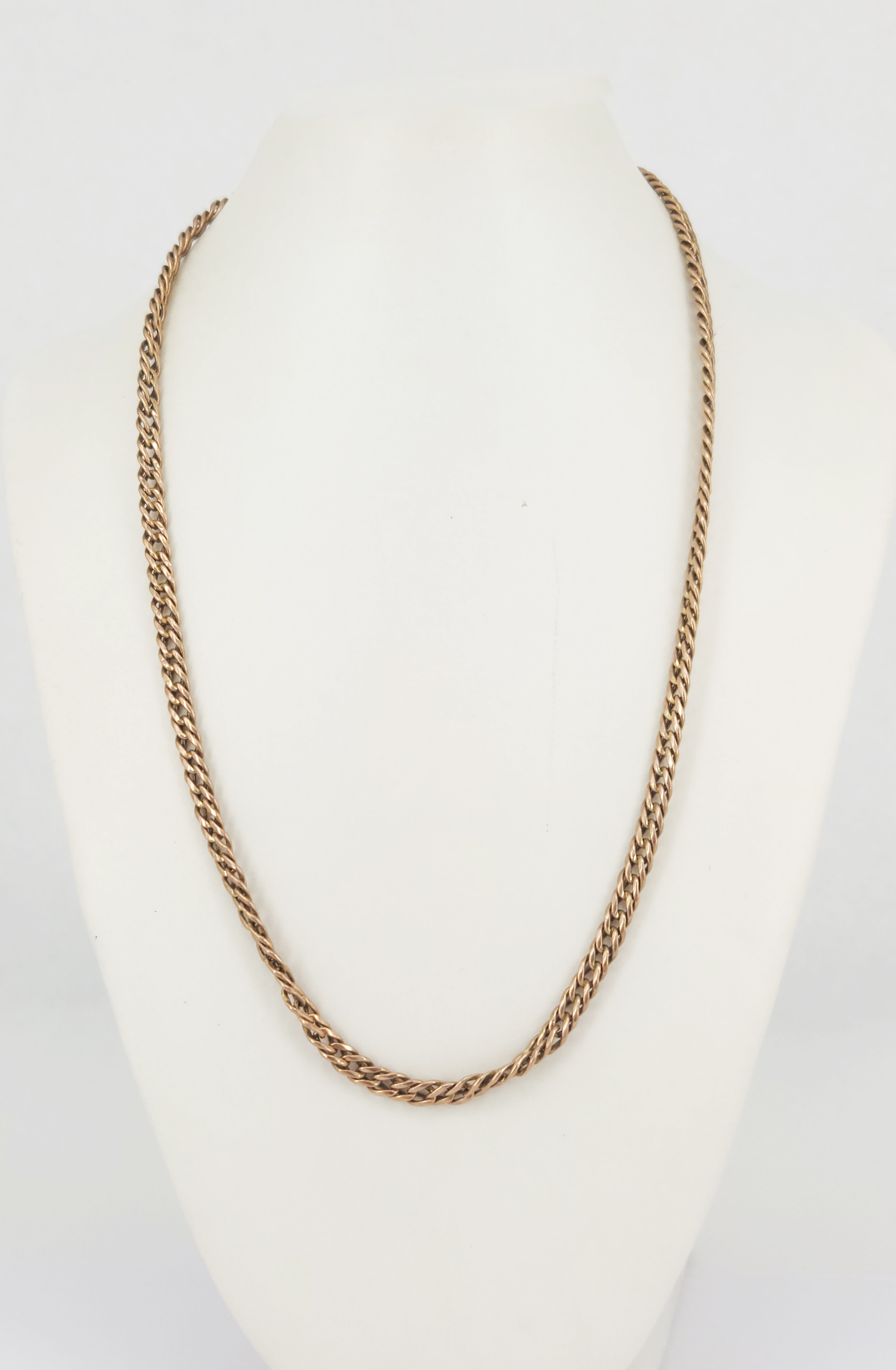 A 9ct Gold Curb-Link Neckchain