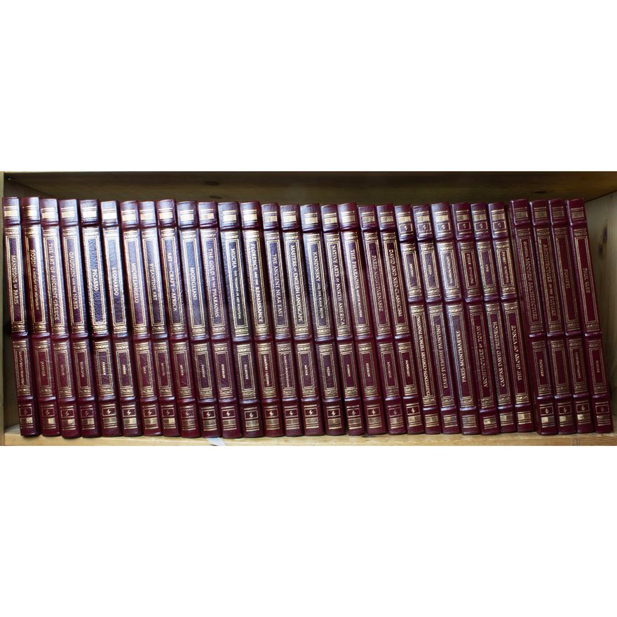 Collection of (30) art books to incude titles pompeii