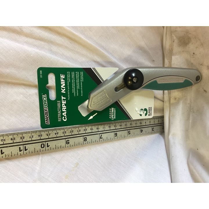 Master Force Retractable Carpet Knife