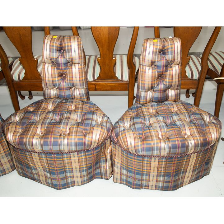 Five Victorian Meridian Chairs