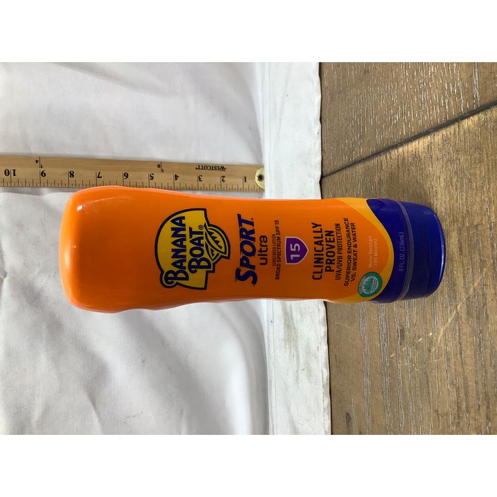 Banana Boat Sport Ultra SPF 15 Sunscreen 8oz EXP 09/25