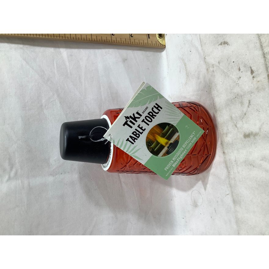 Tiki Brand Table Torch Mosquito Repellent, Red