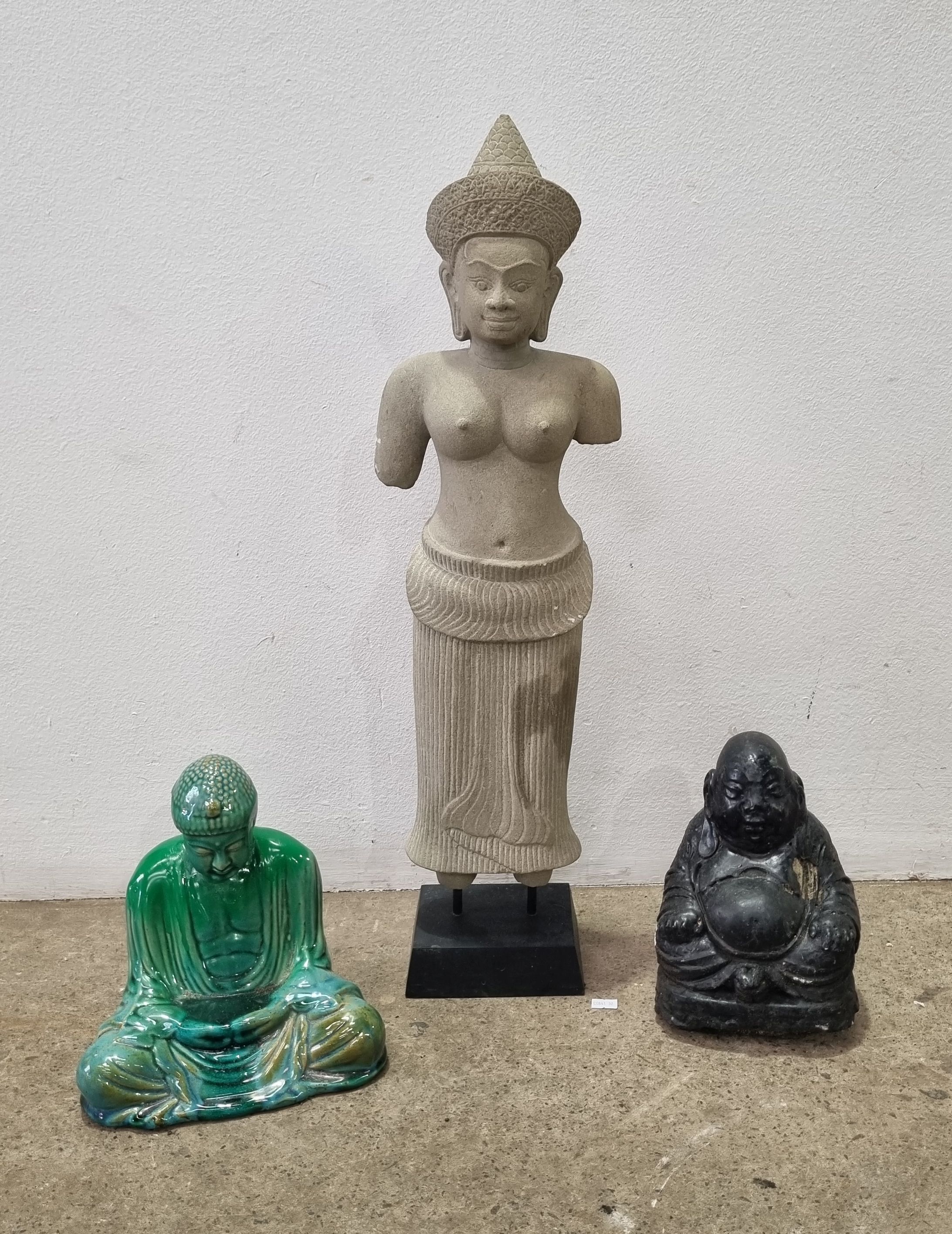 Three Various Statues