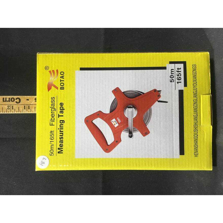 Botao 50m/165ft Fiberglass Measuring Tape