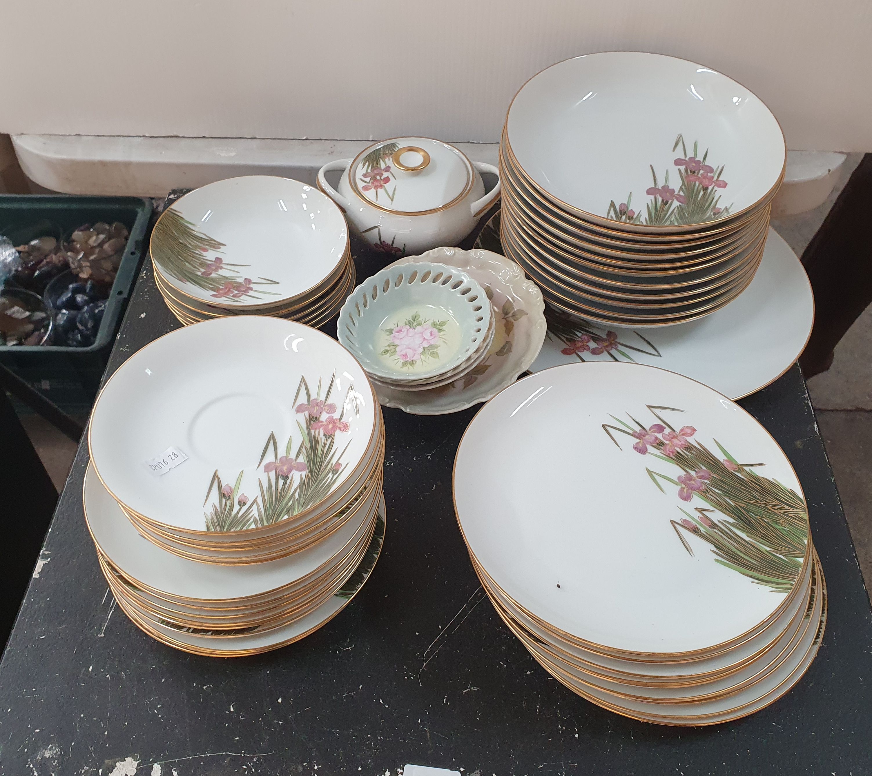 A Group Of Japanese Hand Painted China