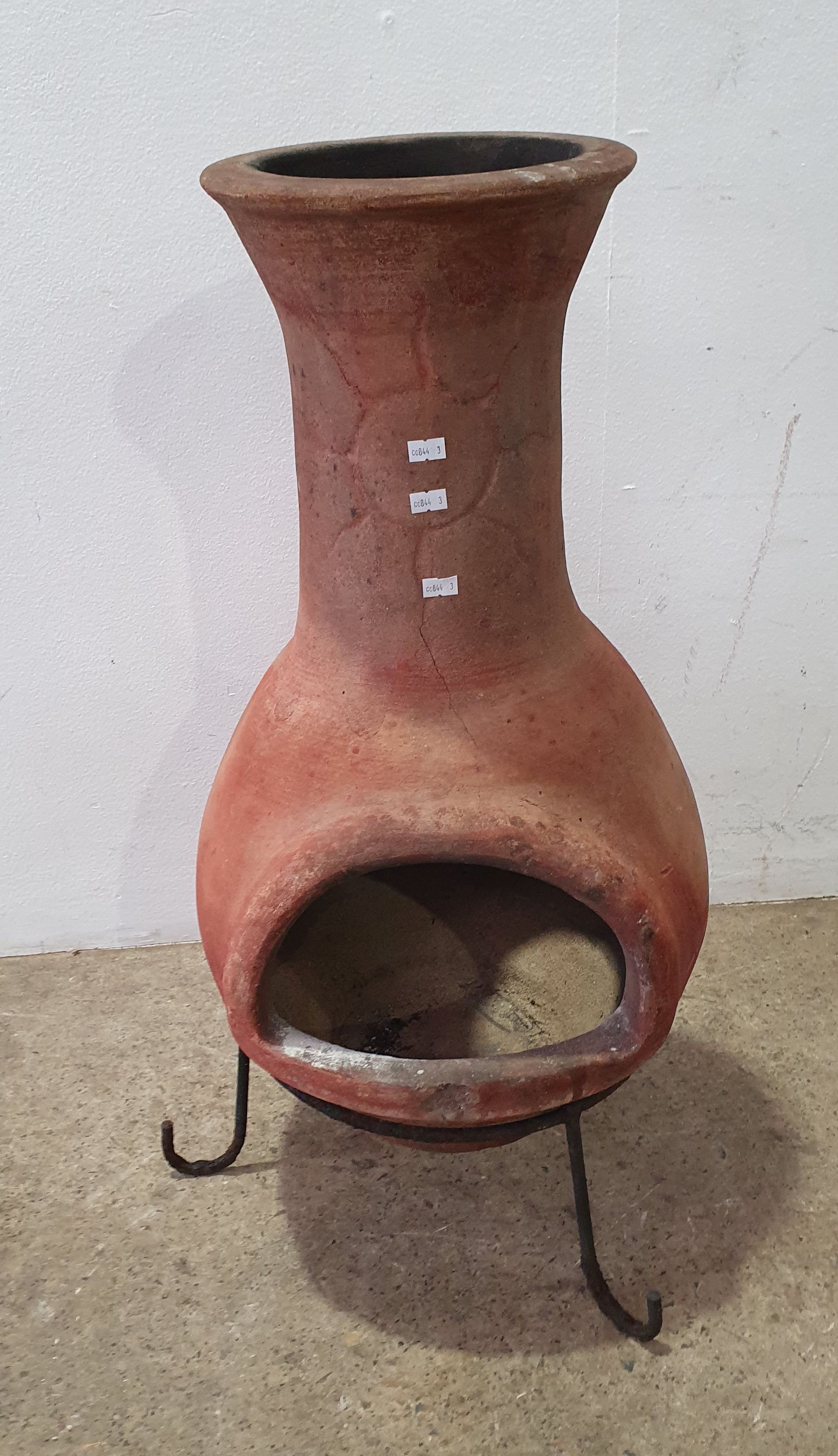1143 · A TERRACOTTA CHIMINEA