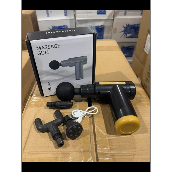 Handheld USB Rechargeable Message Gun w/ Attachments