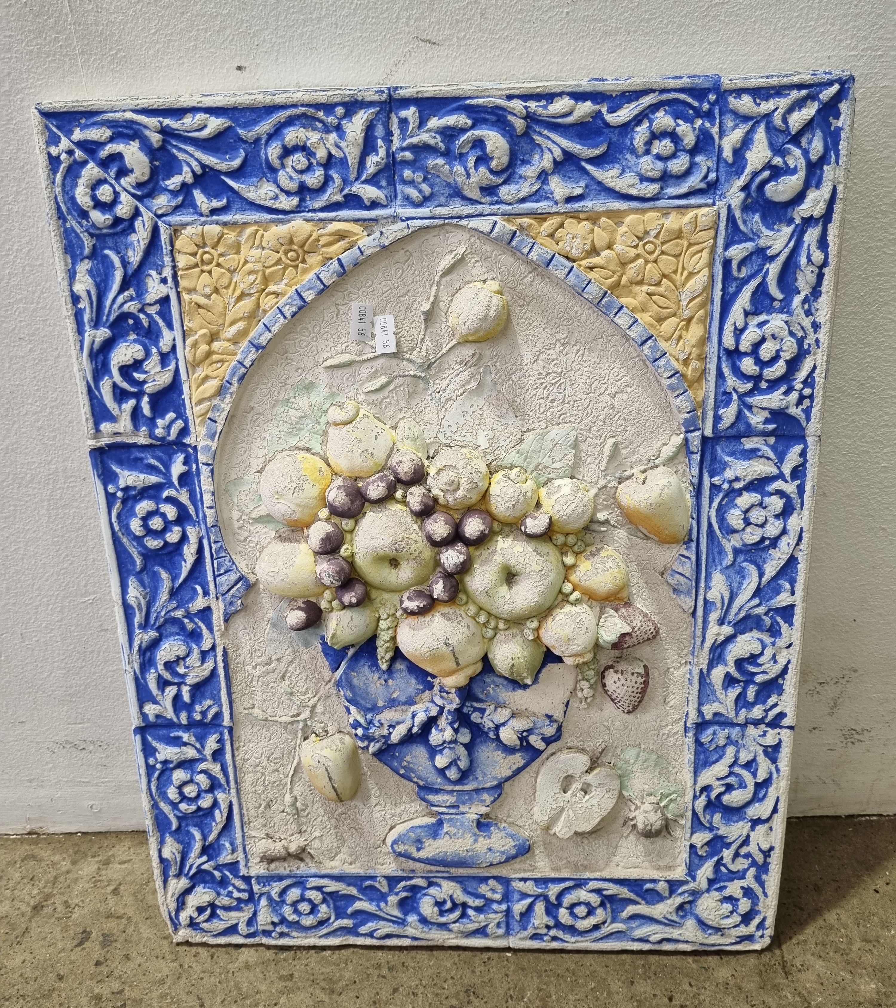 A Concrete Moulded Wall Hanging