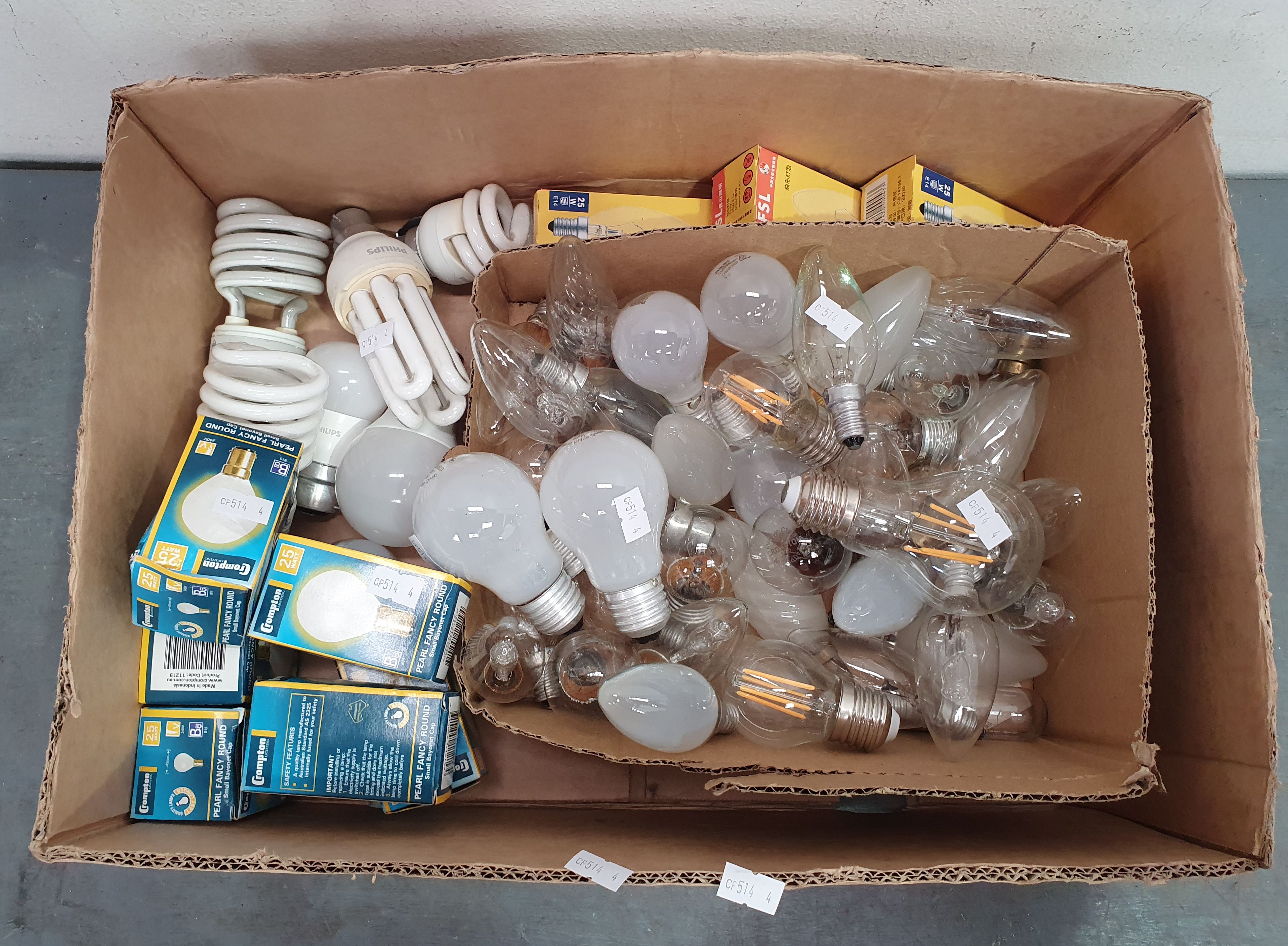 A Group Of Light Bulbs