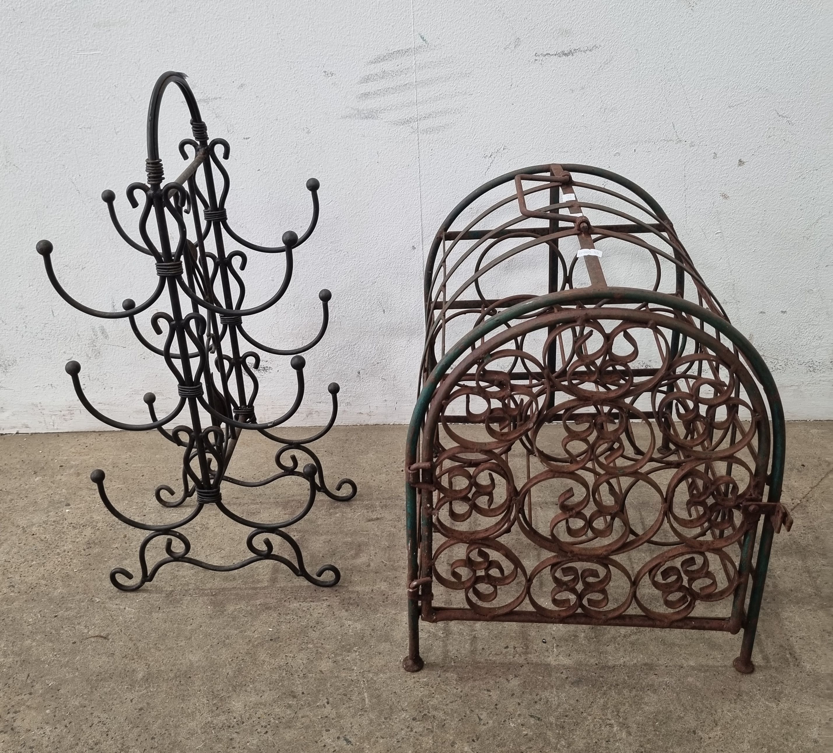 1035 · TWO METALWARE ITEMS