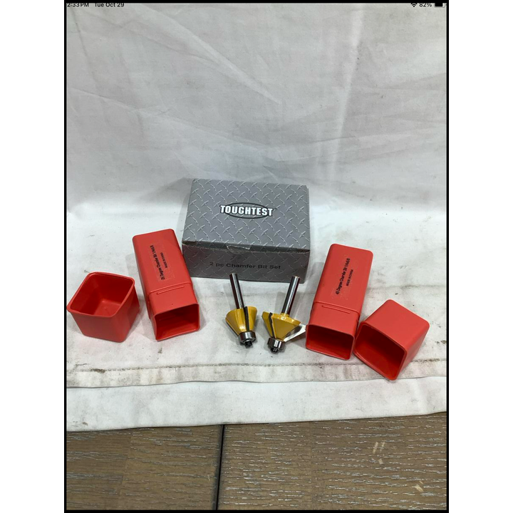 ToughTest 2pc Chamfer Bit Set