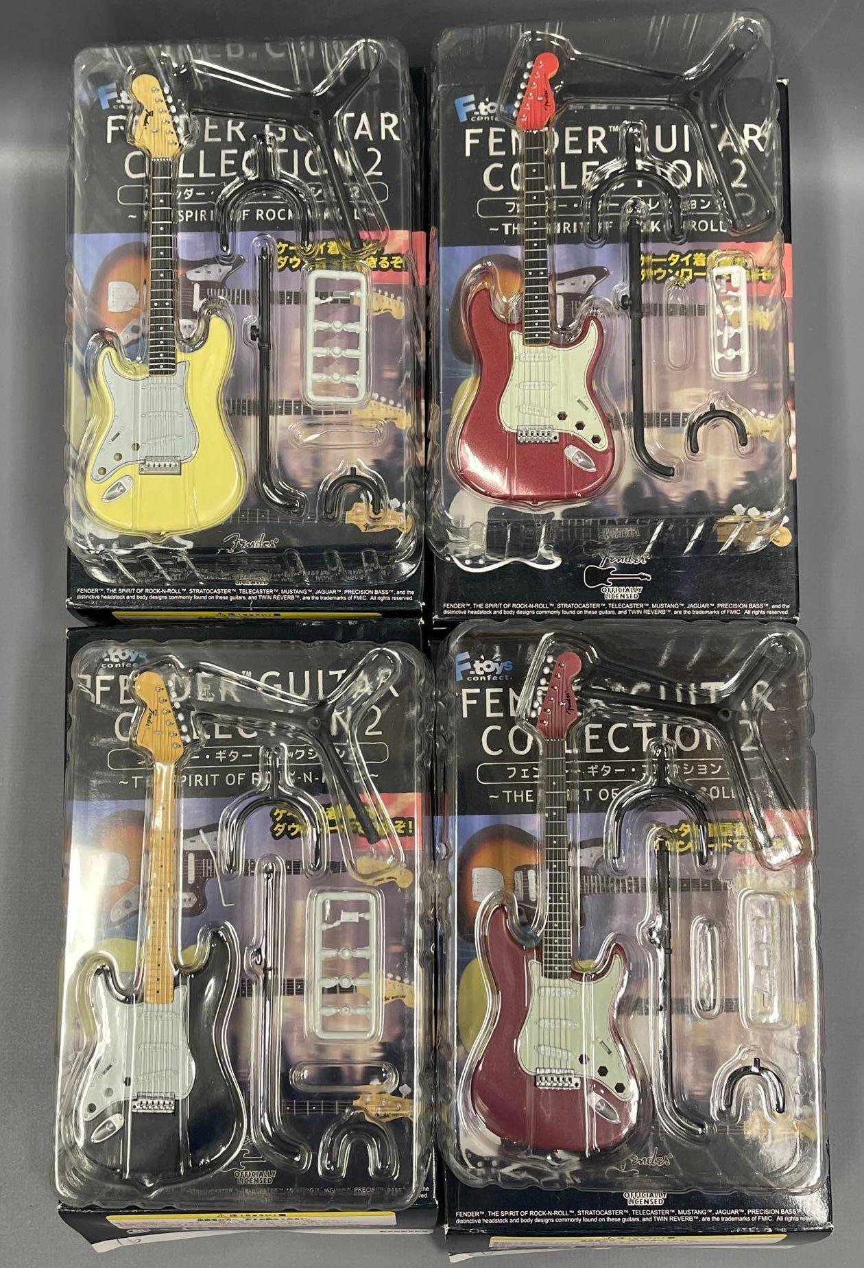 Fifteen F Toys Fender Guitar Collection 2 1/8 scale guitars | Toys 