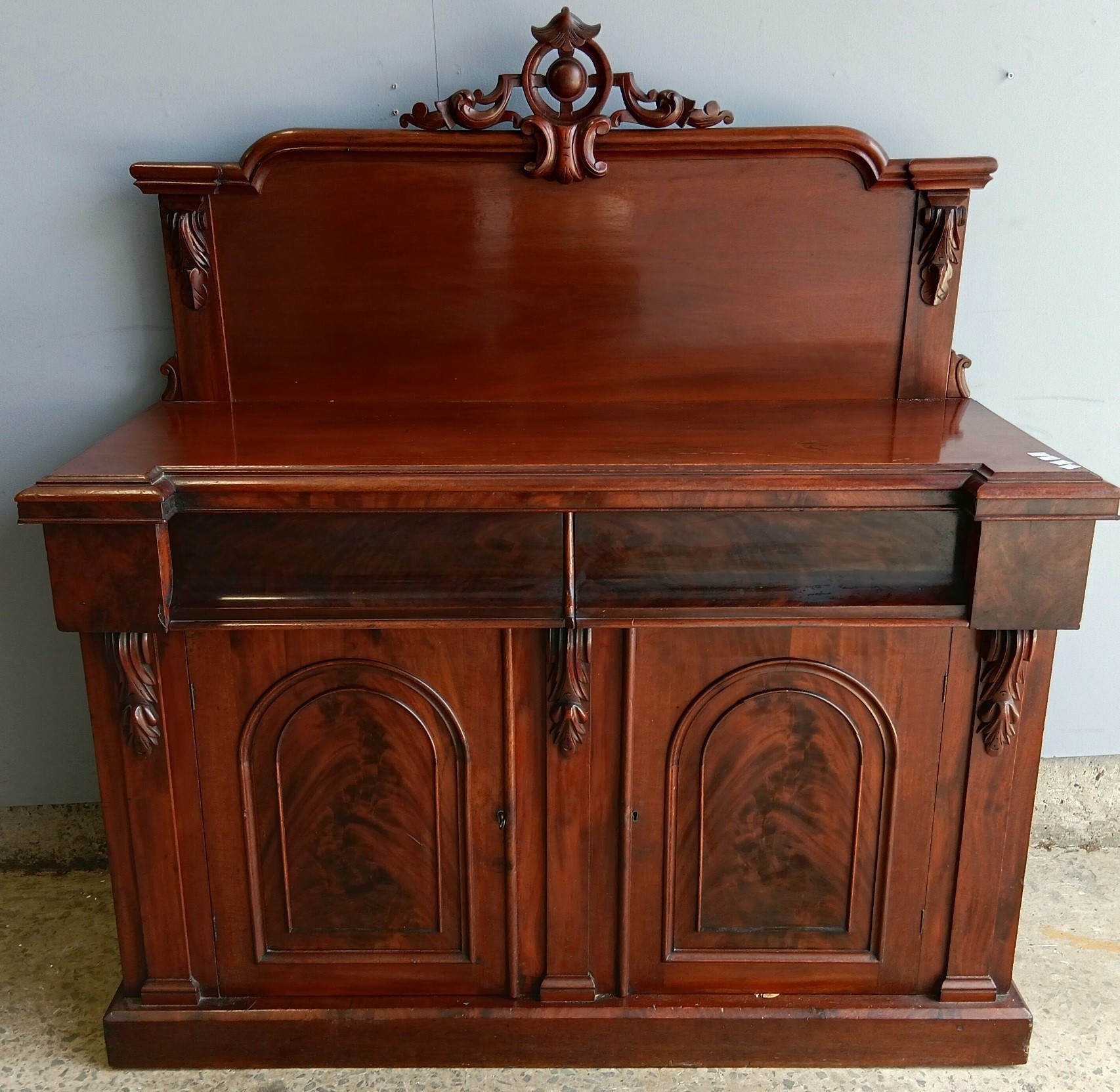A Victorian Mahogany Chiffonier
