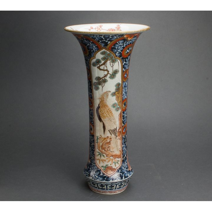 Japanese Ko-Imari trumpet vase