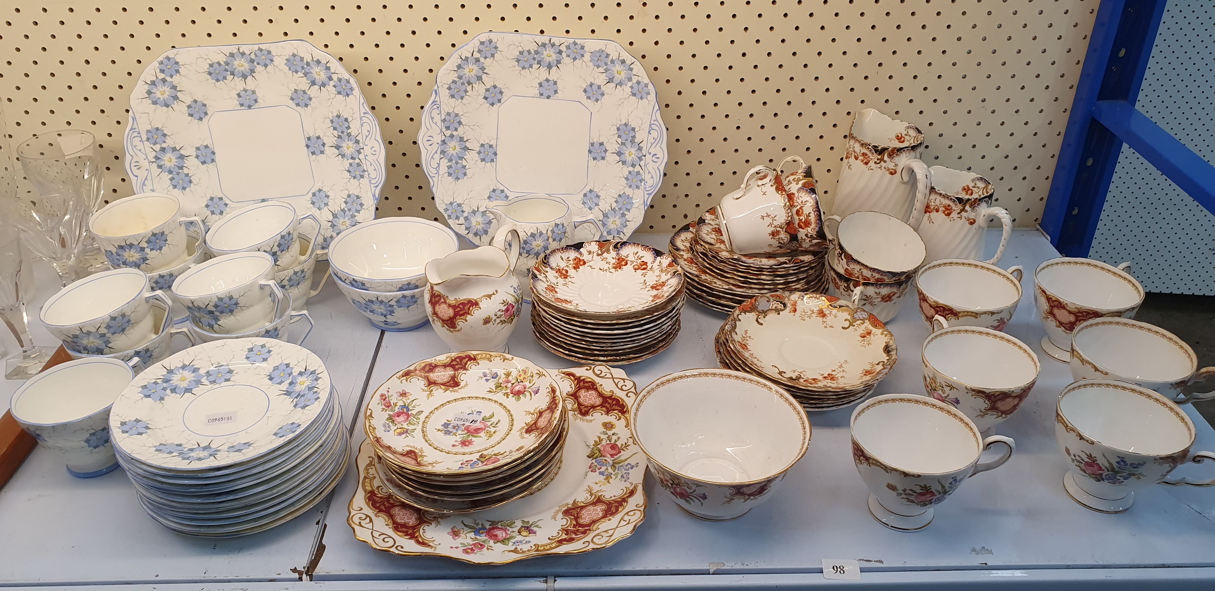 A Group Of Mixed English Tea Ware