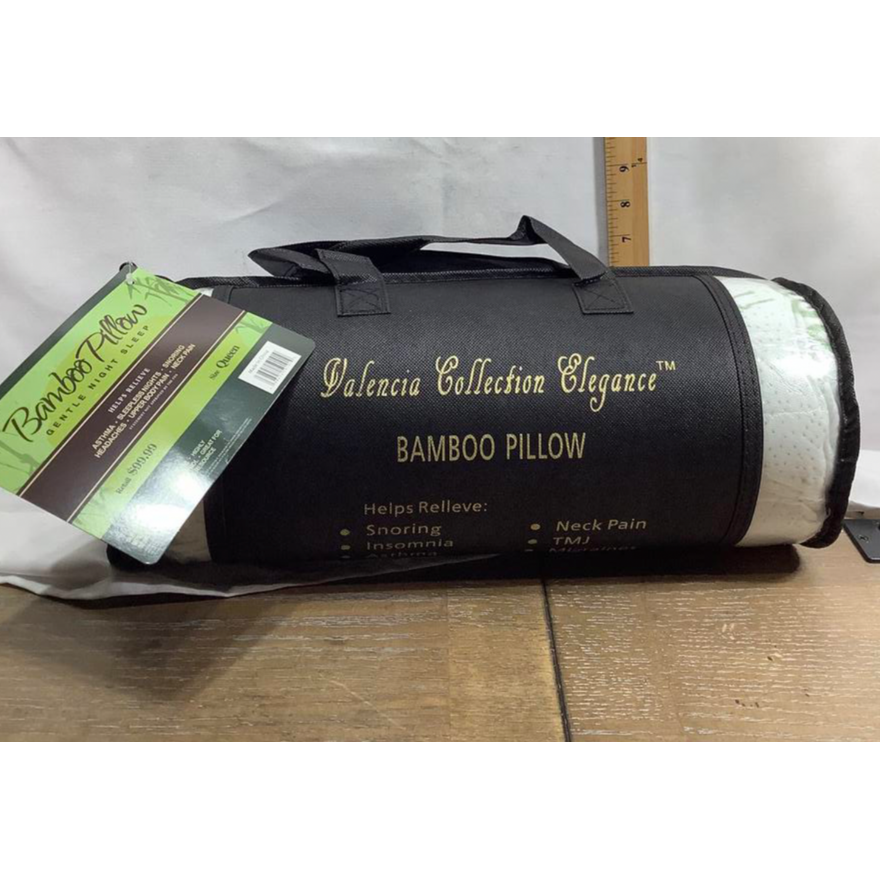 Valencia Collection Queen Size Bamboo Pillow