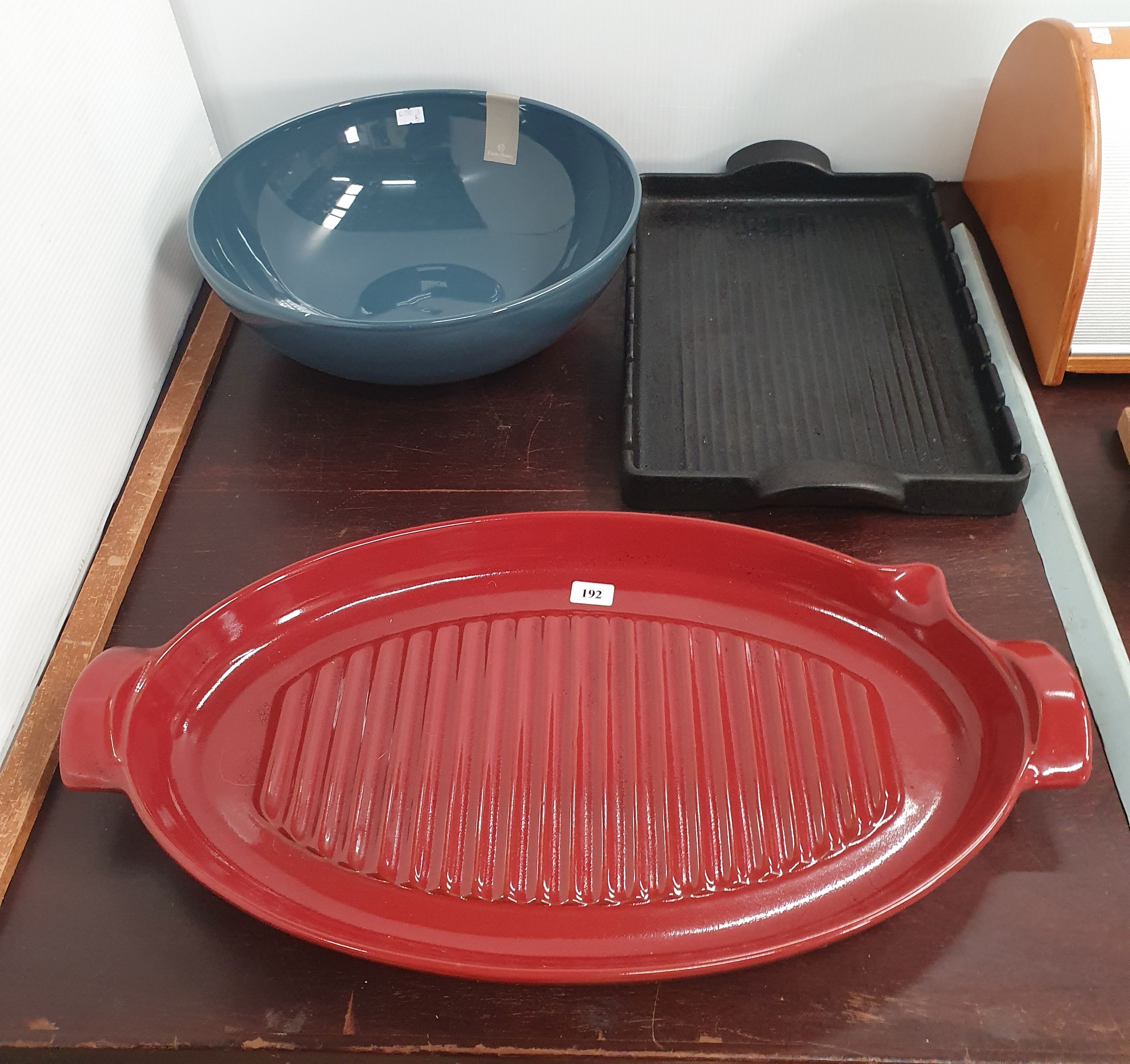 192 · THREE EMILE HENRY (FRANCE) KITCHEN WARES