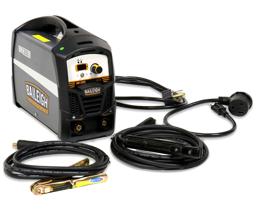 BAILEIGH 110V/230V Inverter Controlled 200AMP Stick Welder, M/N BW-200S ...