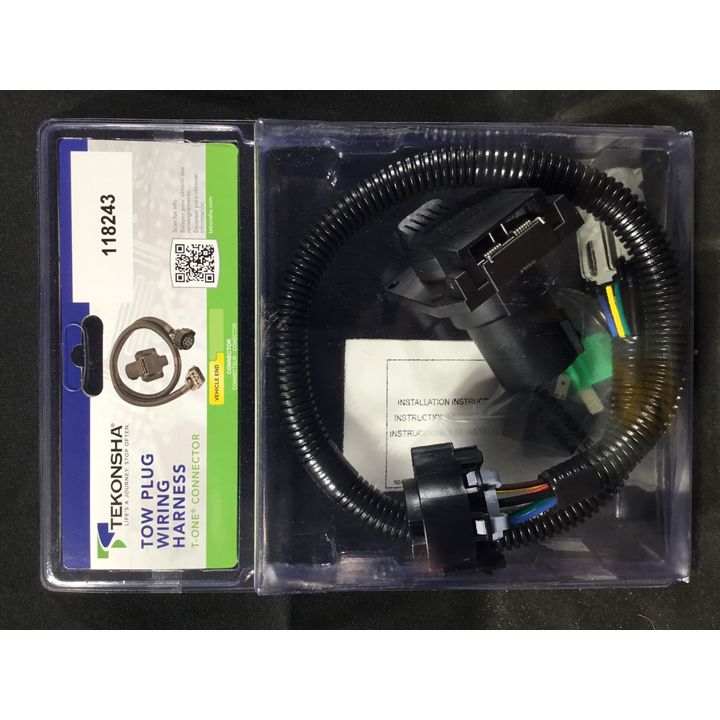 Tekonsha Tow Plug Wiring Harness T-One Connector