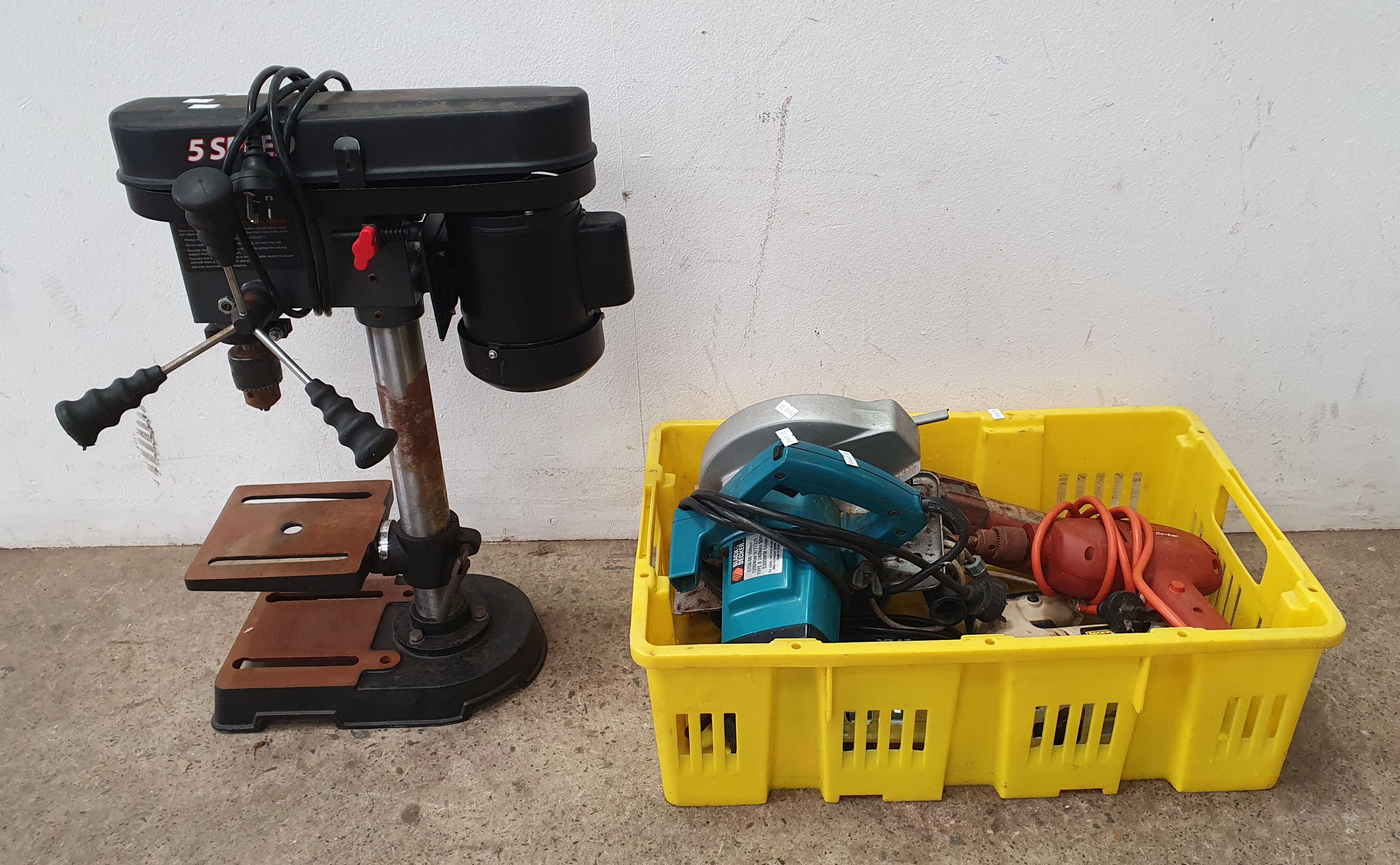1258 · A GROUP OF POWER TOOLS