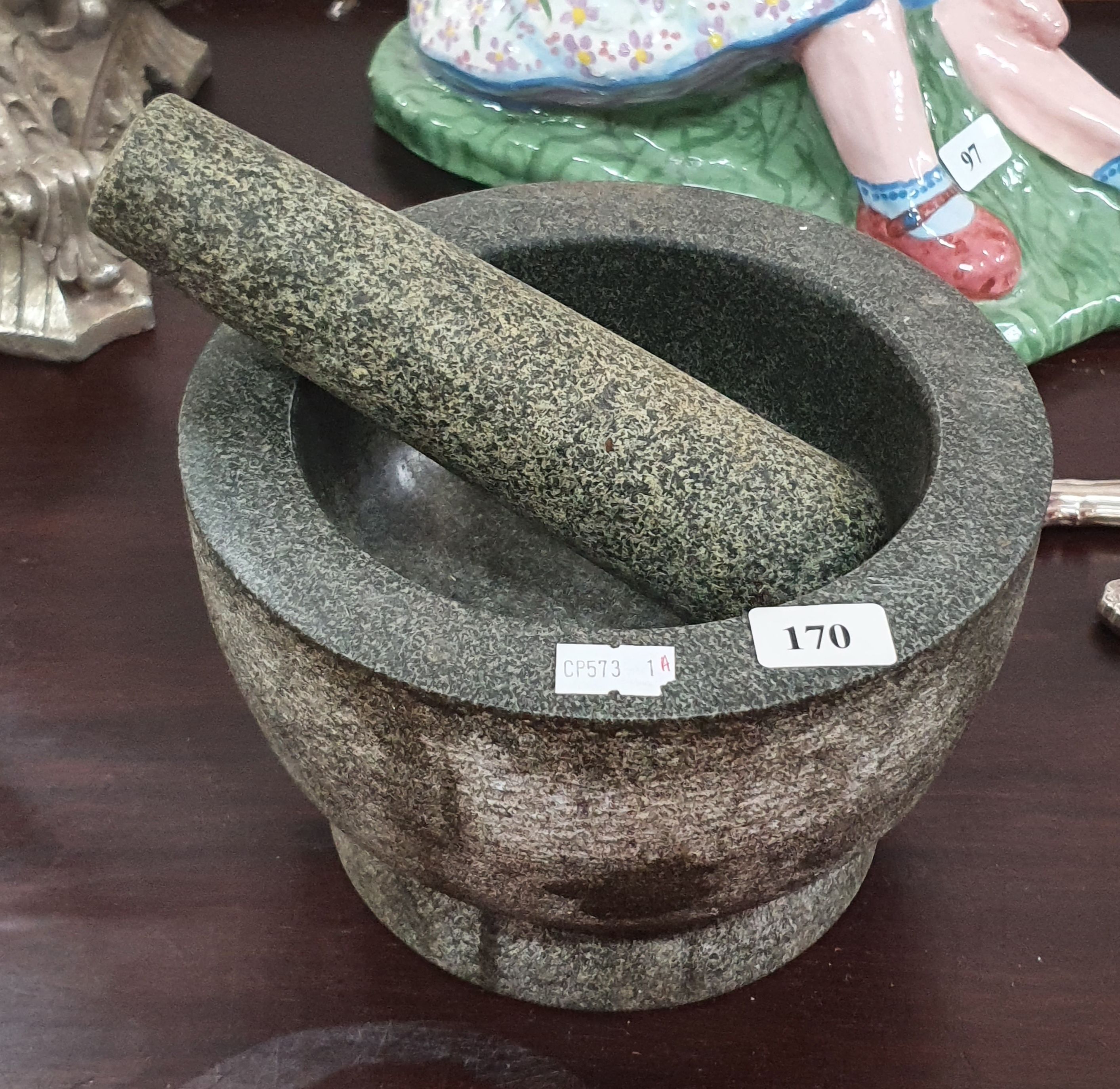 A Mortar And Pestle