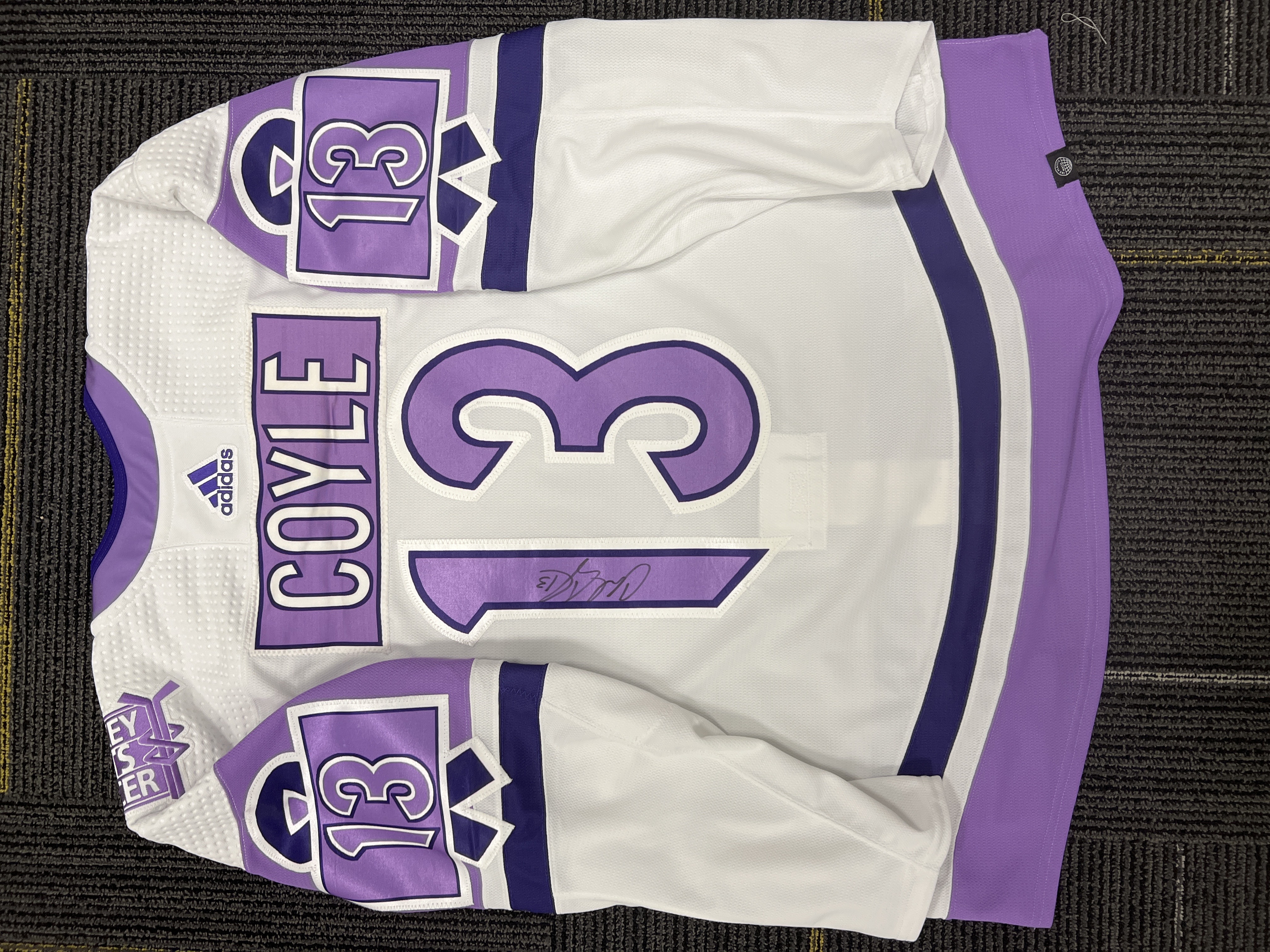 Bruins hockey fights cancer sales jersey