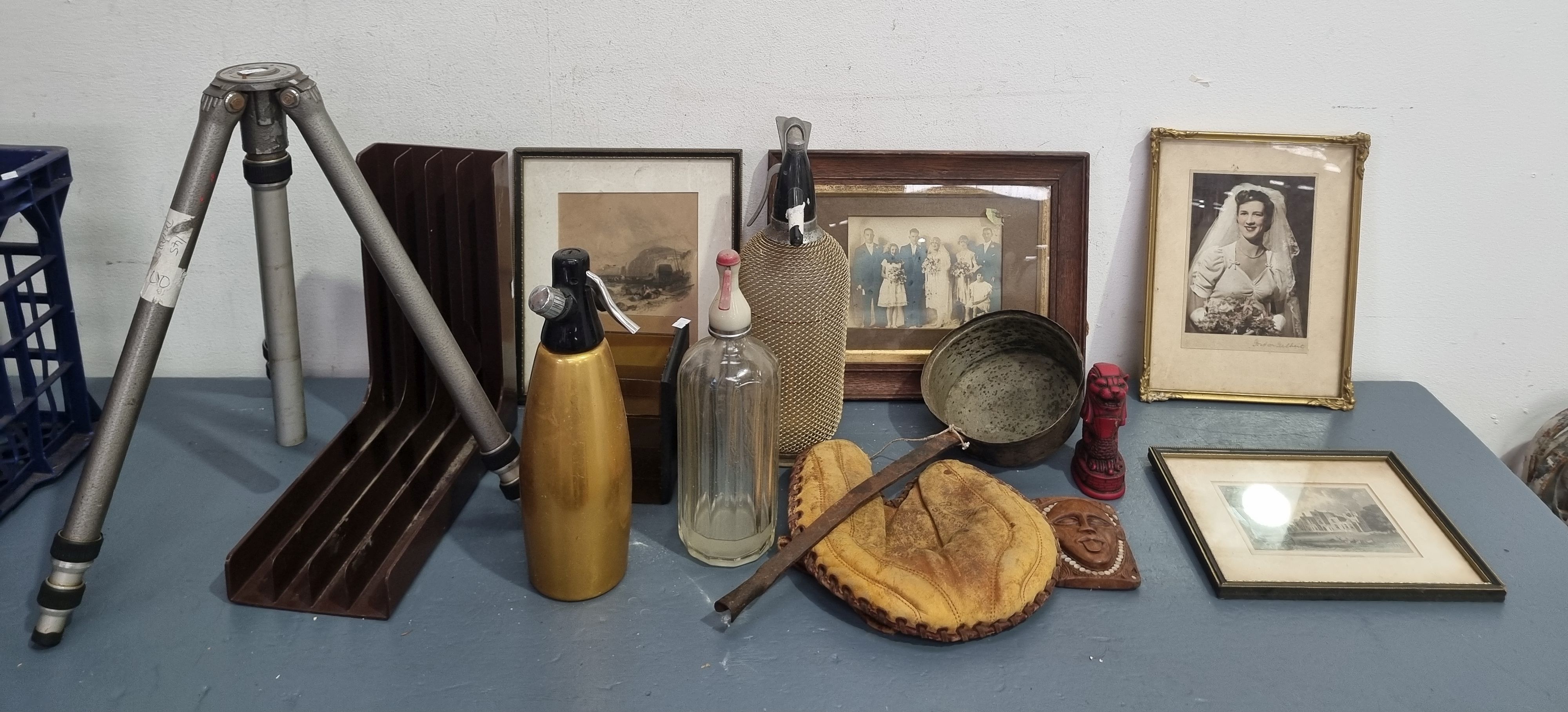 A Group Of Vintage Items