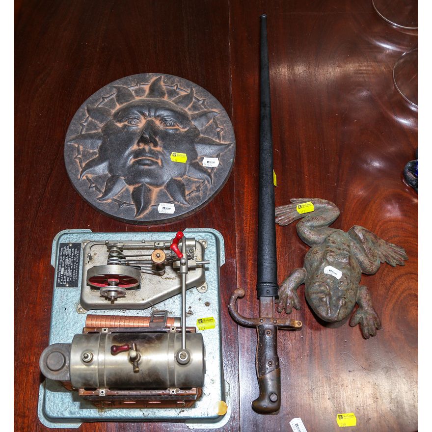 Jensen Steam Engine & Other Metalware