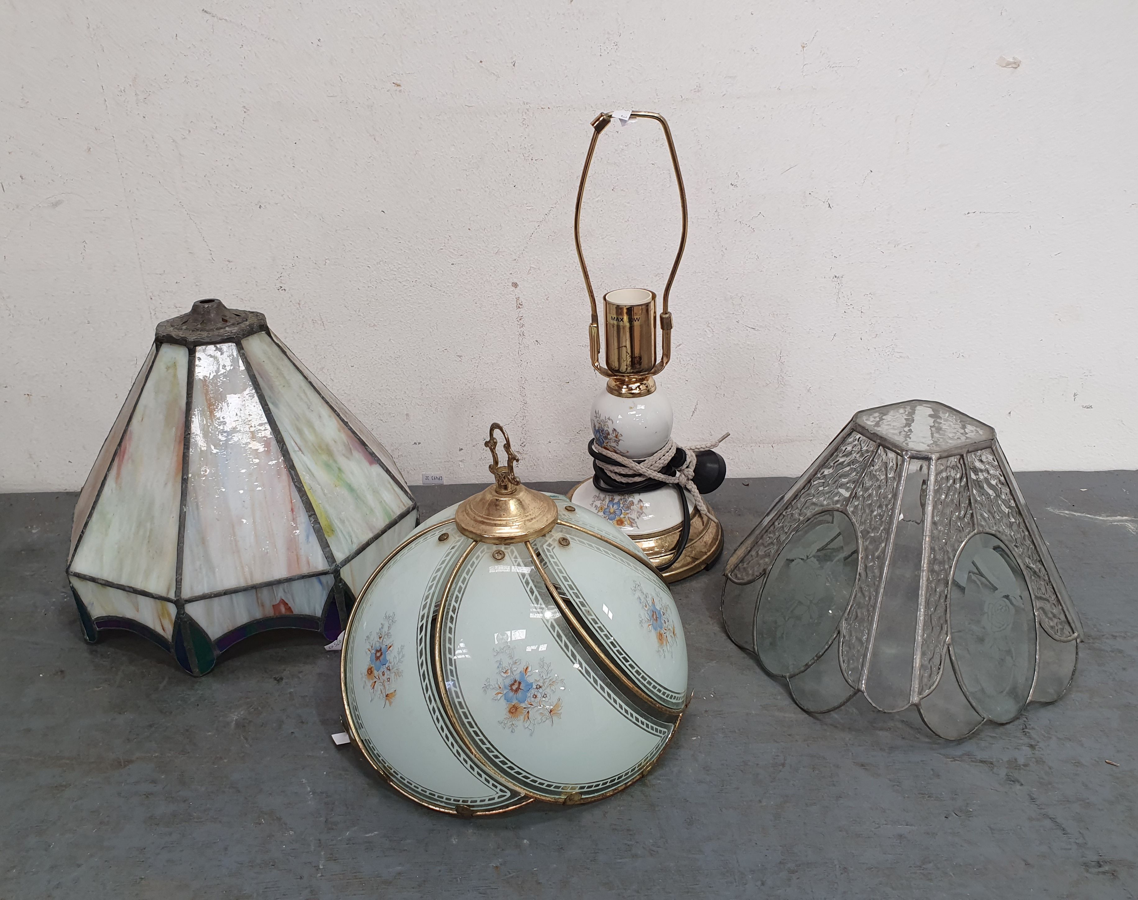 THREE VINTAGE SHADES