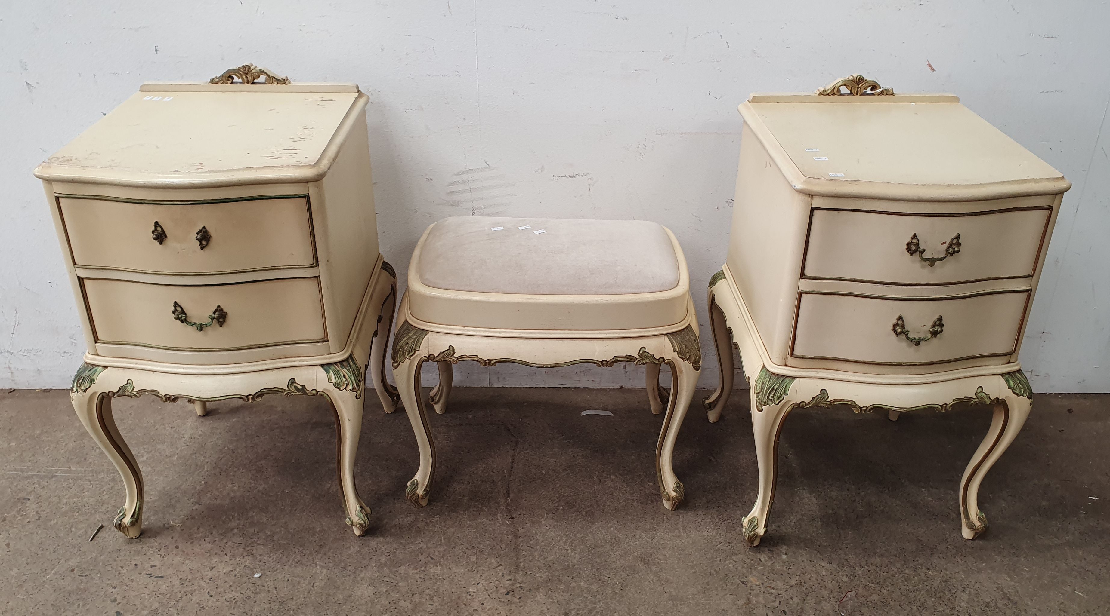 A Three Piece French Bedroom Set
