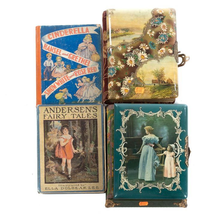 Children's Storybooks & Victorian Photo Albums