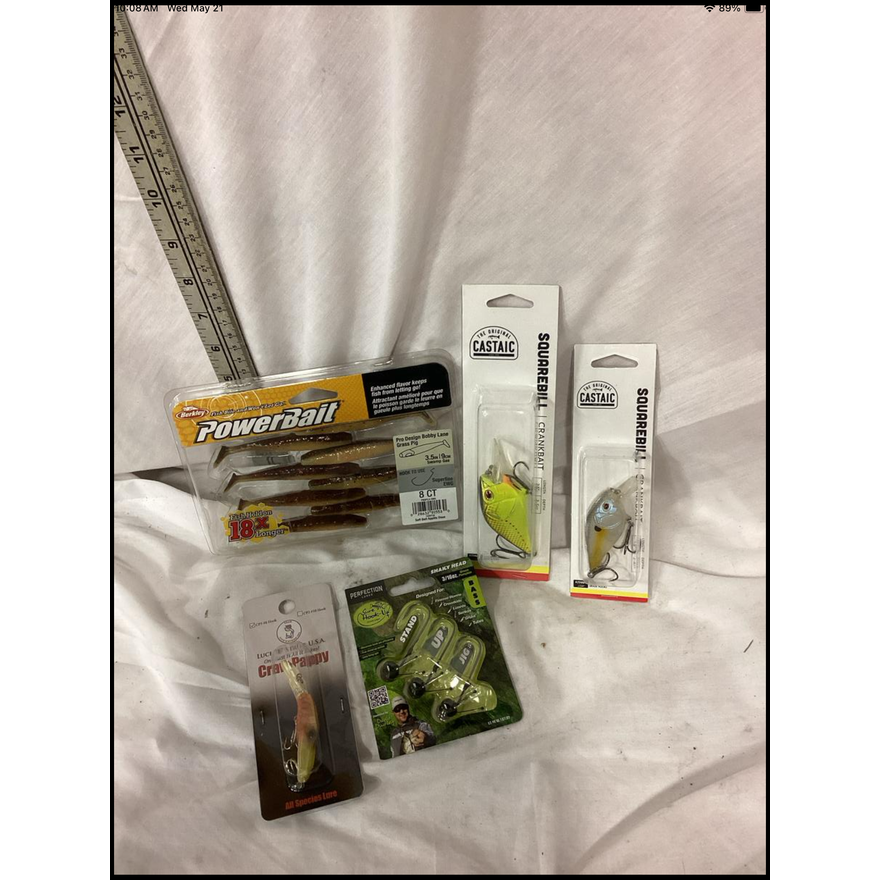 BUYING (5) Assorted Fishing Tackle