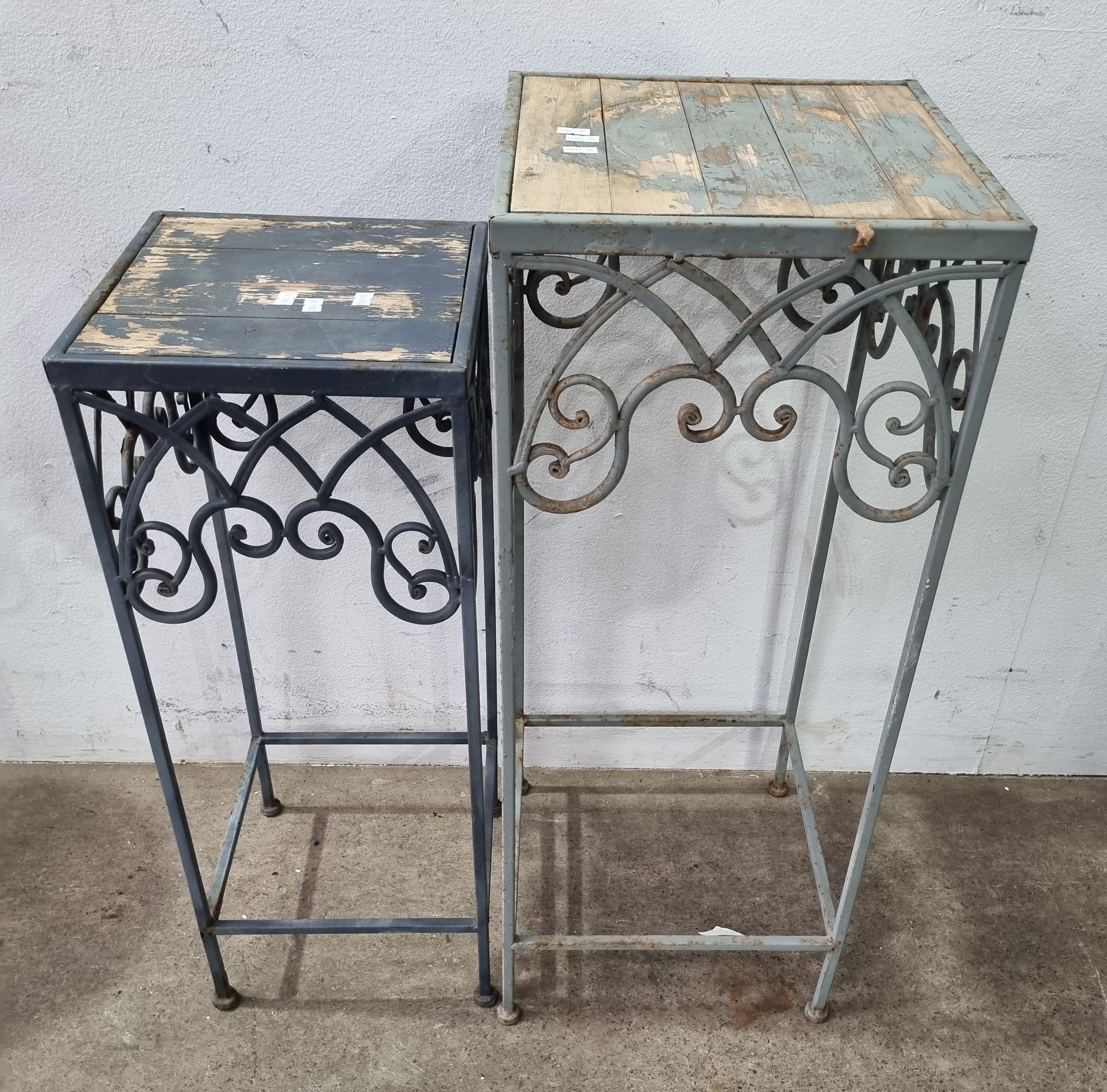 Two Plant Stands