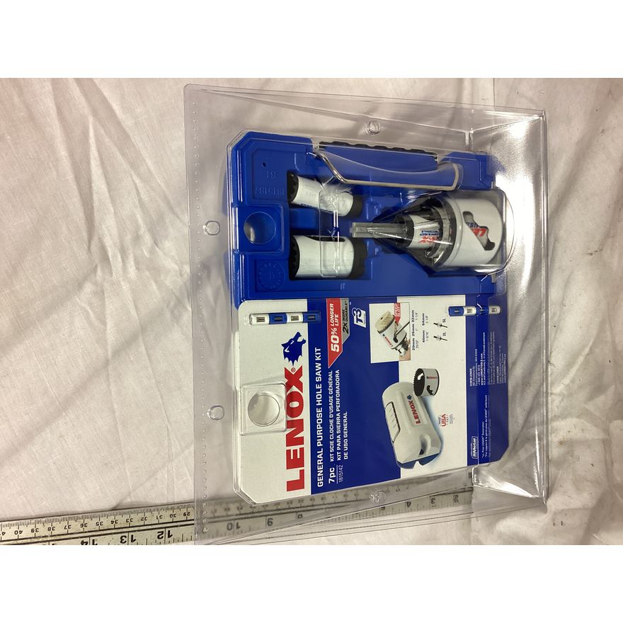 Lenox 7pc General Purpose Hole Saw Kit