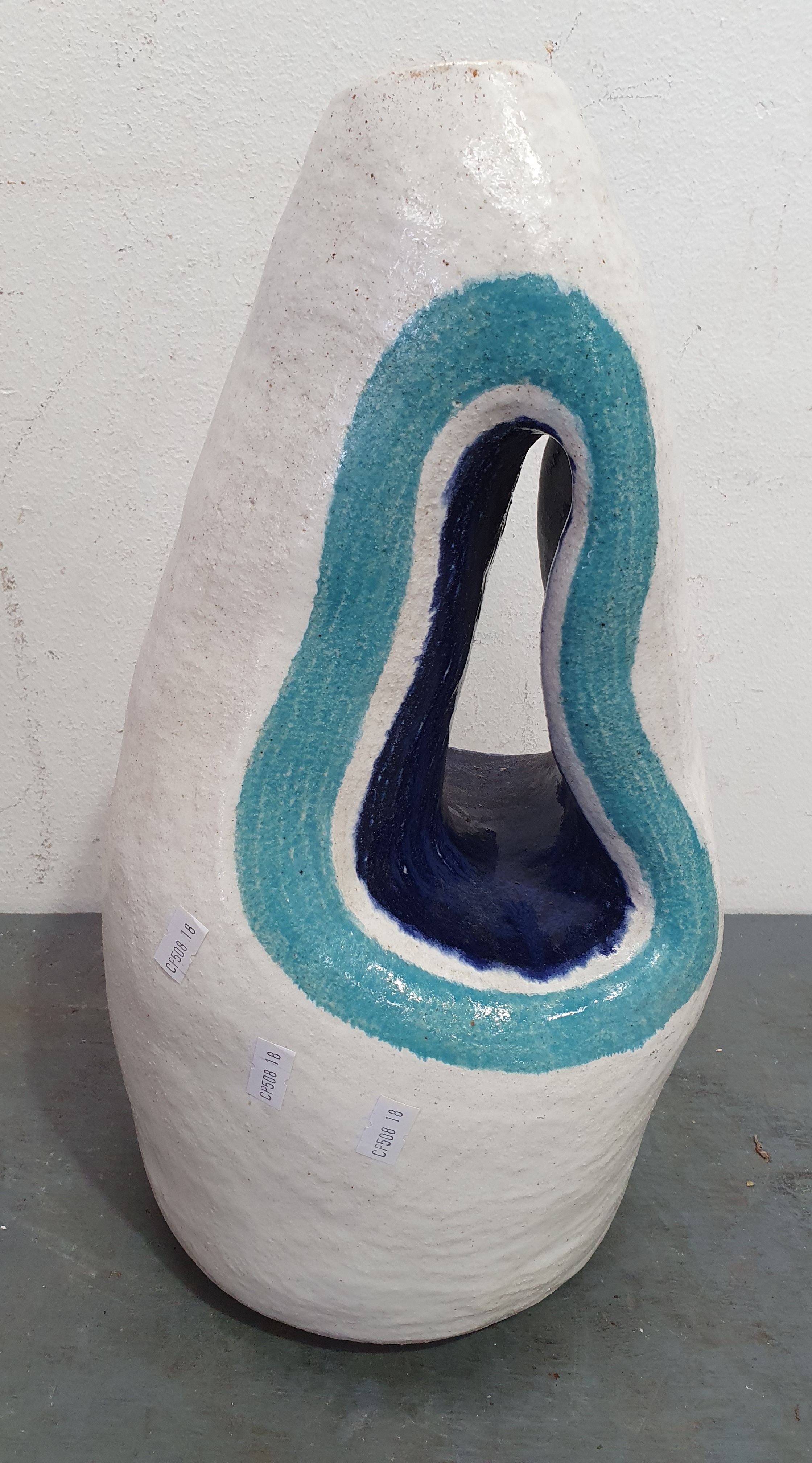 A Ceramic Glazed Vase