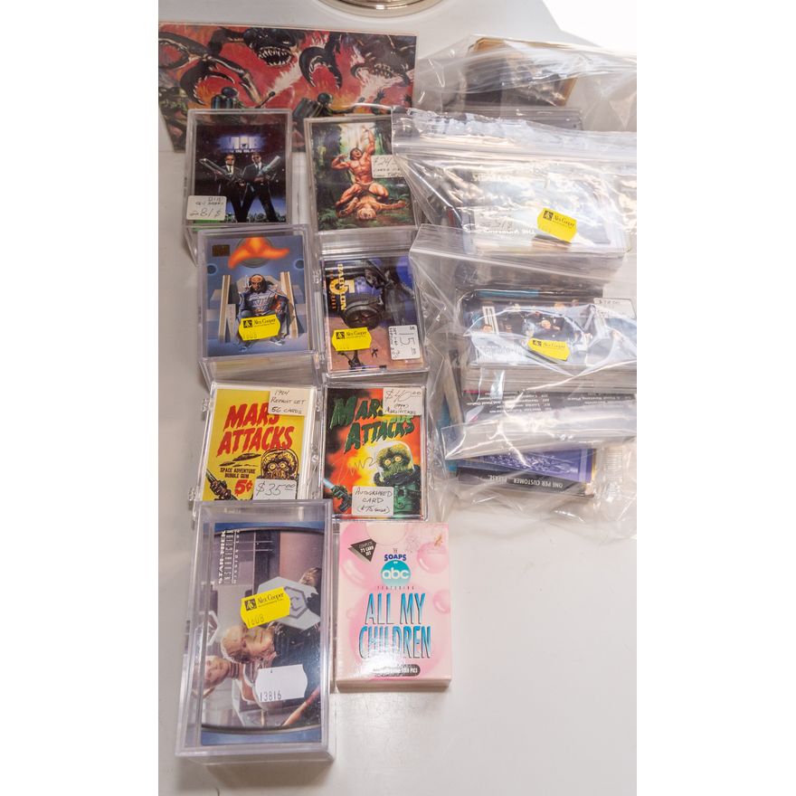 Large Selection of Assorted Collector Cards