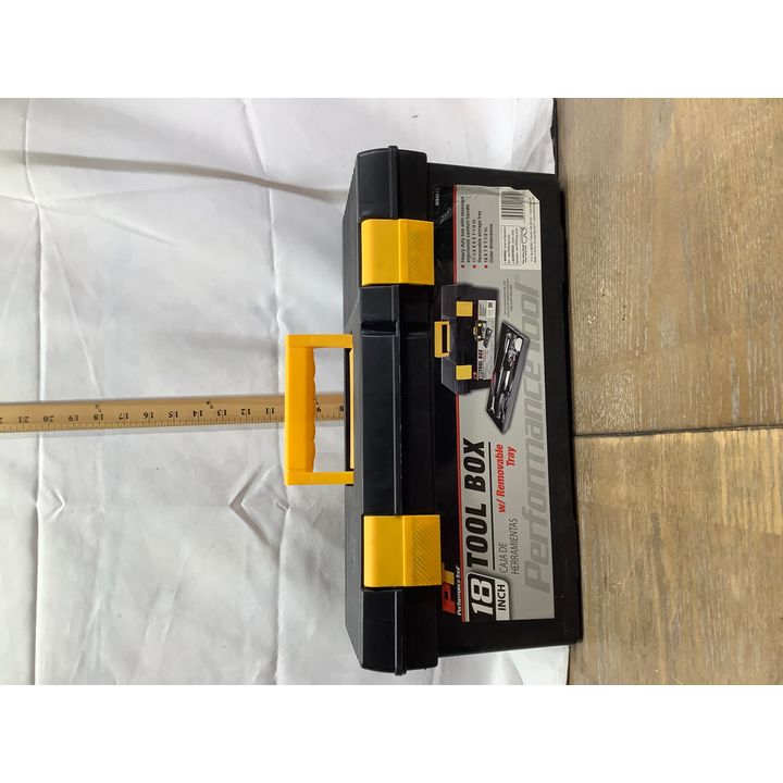 Performance Tool 18" Toolbox with Removable Tray
