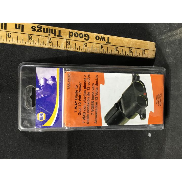 Napa 7-Way Blade to Dual 12 Volt Power Adapter