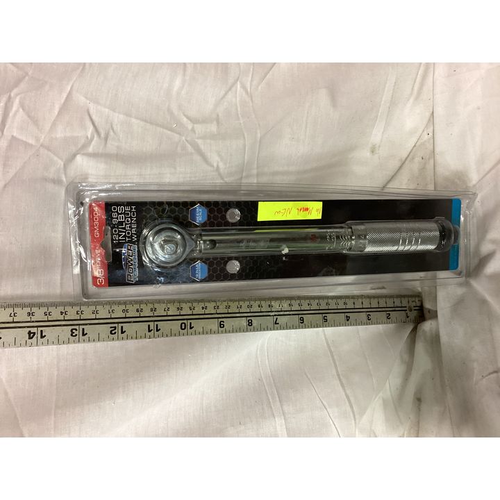 Power Torque 3/8'' Dr. 120-960' IN/LBS Torque Wrench