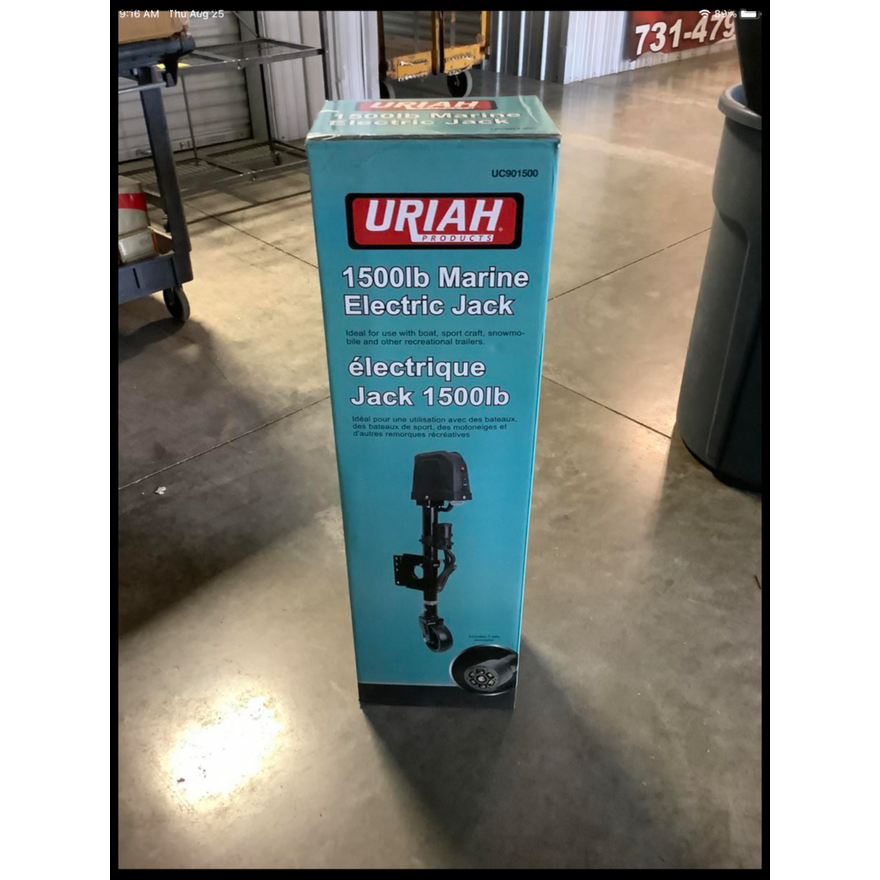 Uriah Products 1500lb Marine Electric Jack