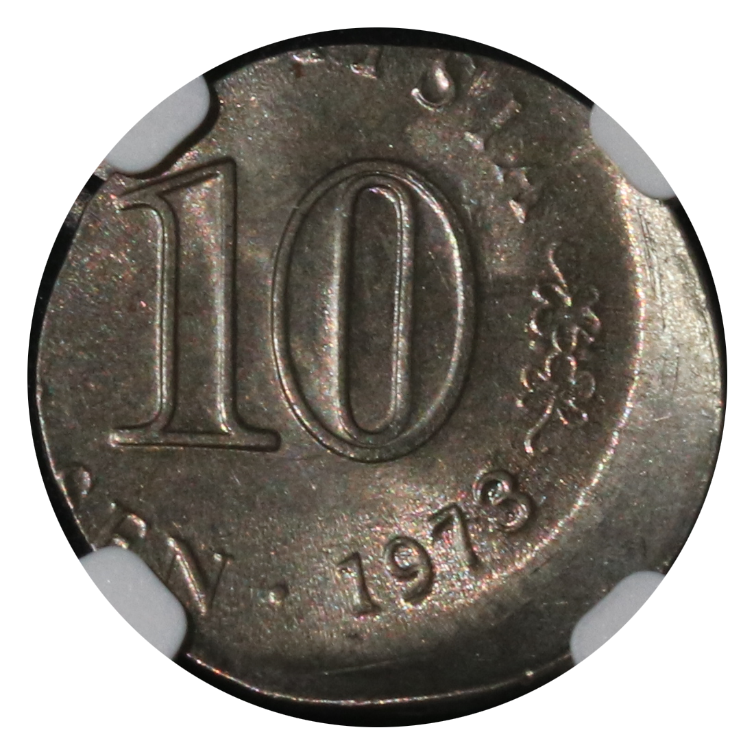 Malaysia 1973 10 Cents, 