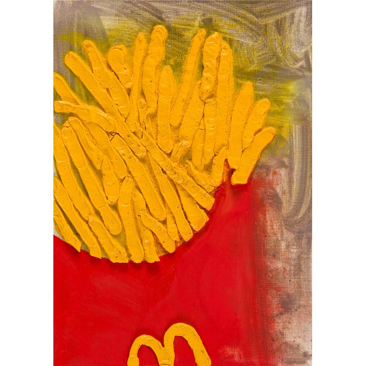 Michał Frydrych | "Martwa natura z 35 frytkami", 2018
