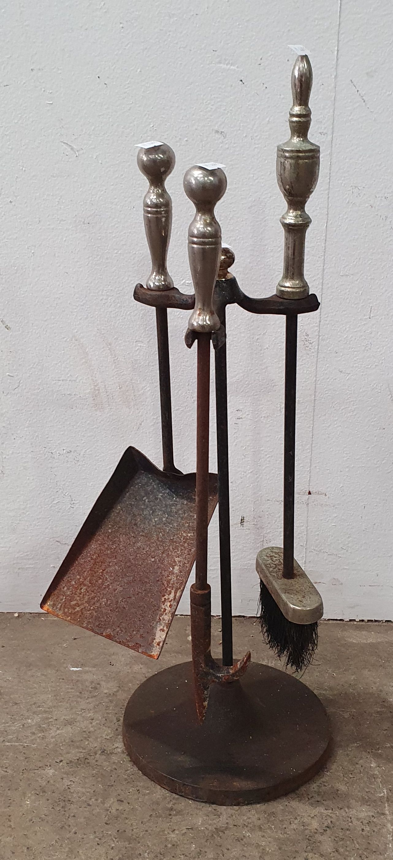 A GROUP OF FIRE TOOLS