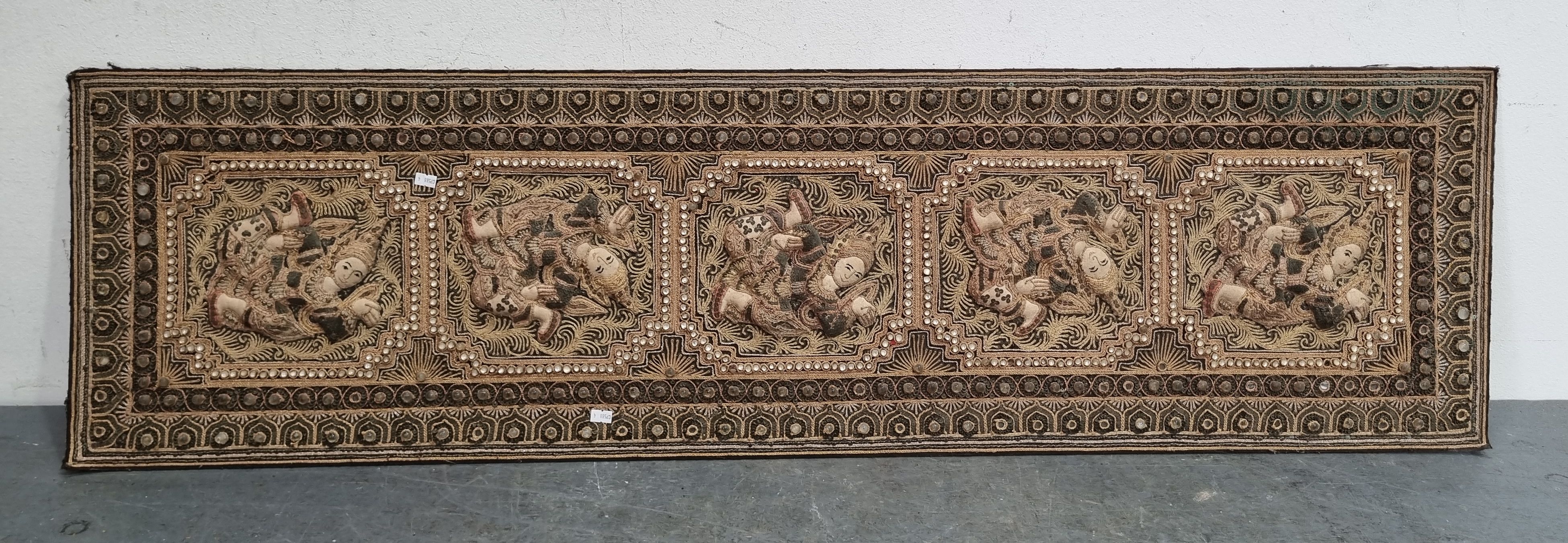 A Low Relief Mix Medium Asian Style Artwork