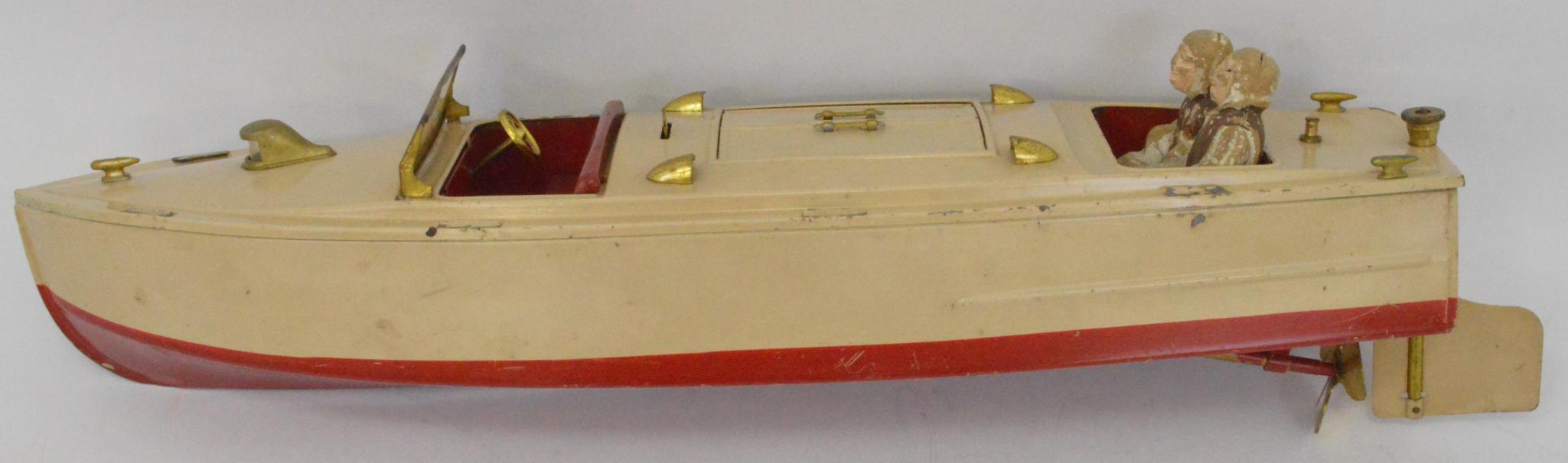 Details about   Lionel 43 Vintage O Prewar Tinplate Craft Pleasure Boat 
