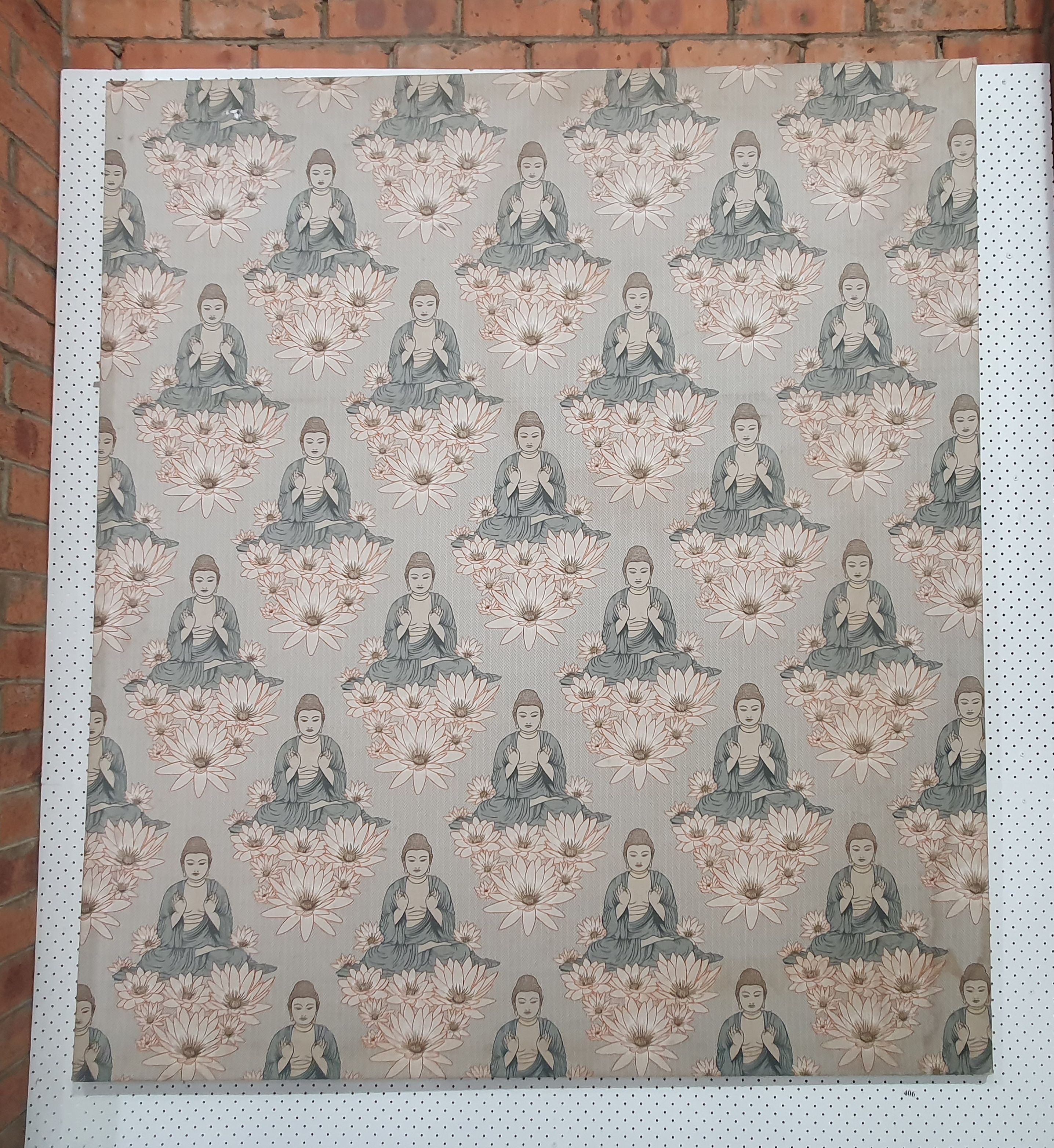 A LARGE FABRIC ARTWORK