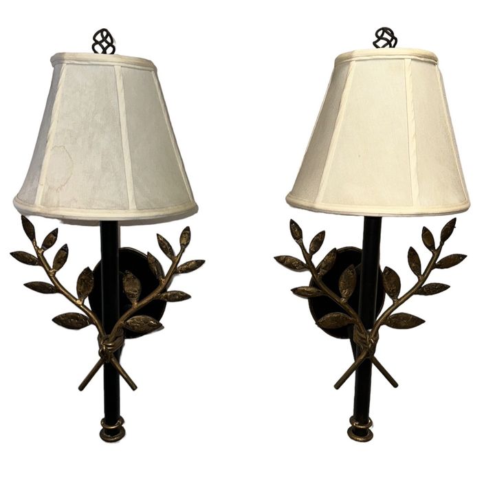 Italian Neoclassical Style Wall Sconces, Pair